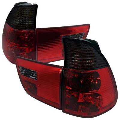2000-05 Bmw E53 Altezza Tail Light Red Smoke