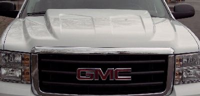 2007-13 Sierra 1500 and 07-10 Sierra 2500/3500 steel cowl hood