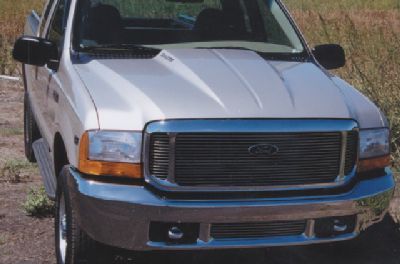 1999-07 Ford Superduty cowl induction hood