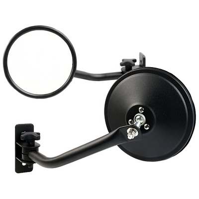 2007-18 Jeep Wrangler Side Mirror- Round