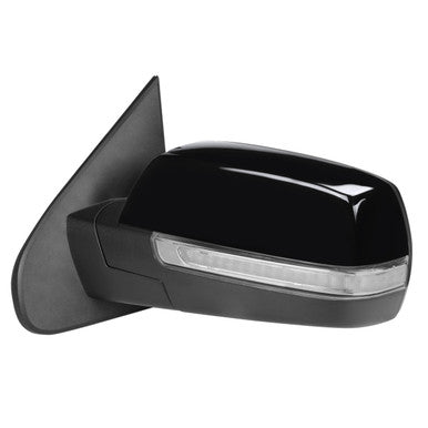 2014-18 Chevrolet Silverado 1500 Glossy Black Side Mirror With Led Signal - Left
