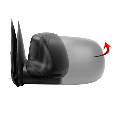 1999-02 Chevrolet Silverado 1500 Manual Side Mirrors Mate Black