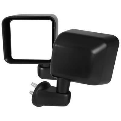 2007-17 Jeep Wrangler Towing Mirrors- Manual