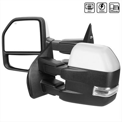 2015-17 F150 Towing Mirrors-Chrome