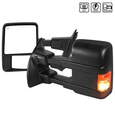 2008-18 Ford F250 Towing Mirrors- Power Heated Led