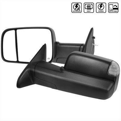 2009-12 Ram Towing Mirrors-Power