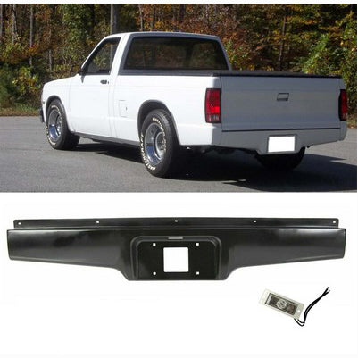 1982-93 S10/S15 Stamped Steel Roll Pan w/License plate