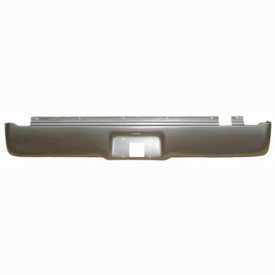2004-14 F150 (inc 09+) Fleetside Stamped Steel Roll Pan, w/License plate
