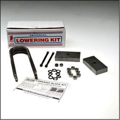 1 inch Steel Lowering Block Kit 97-03 Dakota with 3 inch axle tube