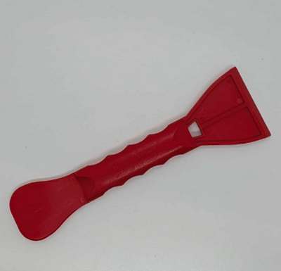 Scrape 'N' Slide Ice Scraper - Red