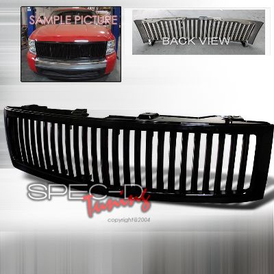 2007-13 Silverado 1500 vertical grille, black