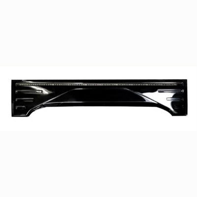 2015-20 F150 tailgate applique with light bar, gloss black