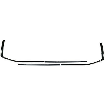 2022-2024 Toyota Tundra Window Trim Covers, CrewMax, Attitude/Midnight Black