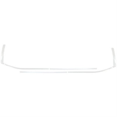 2022-25 Tundra Window Trim Covers, Double Cab, Super White/Ice Cap