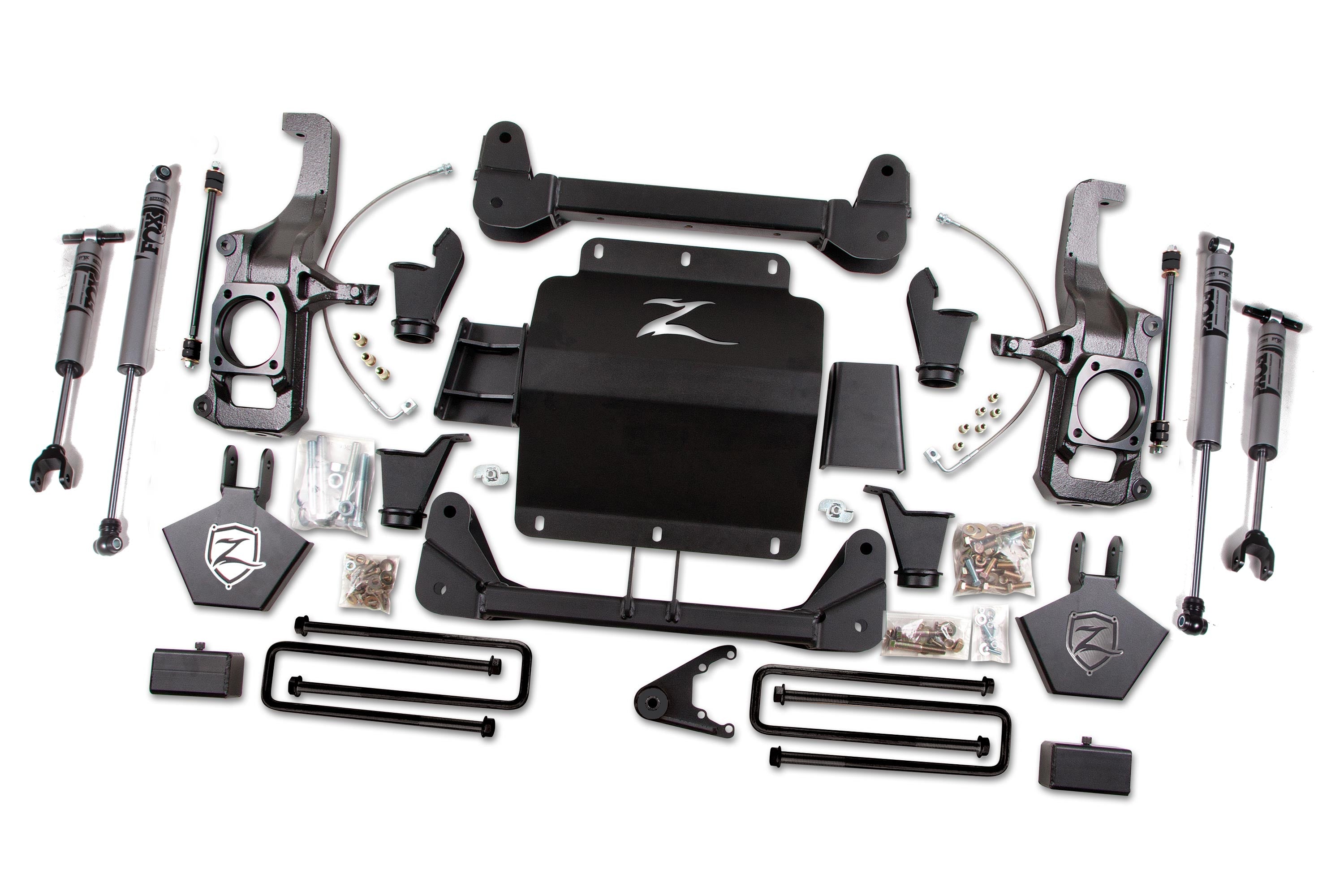 2011-18 GM HD 5in Suspension Lift kit w/ Overload Fox
