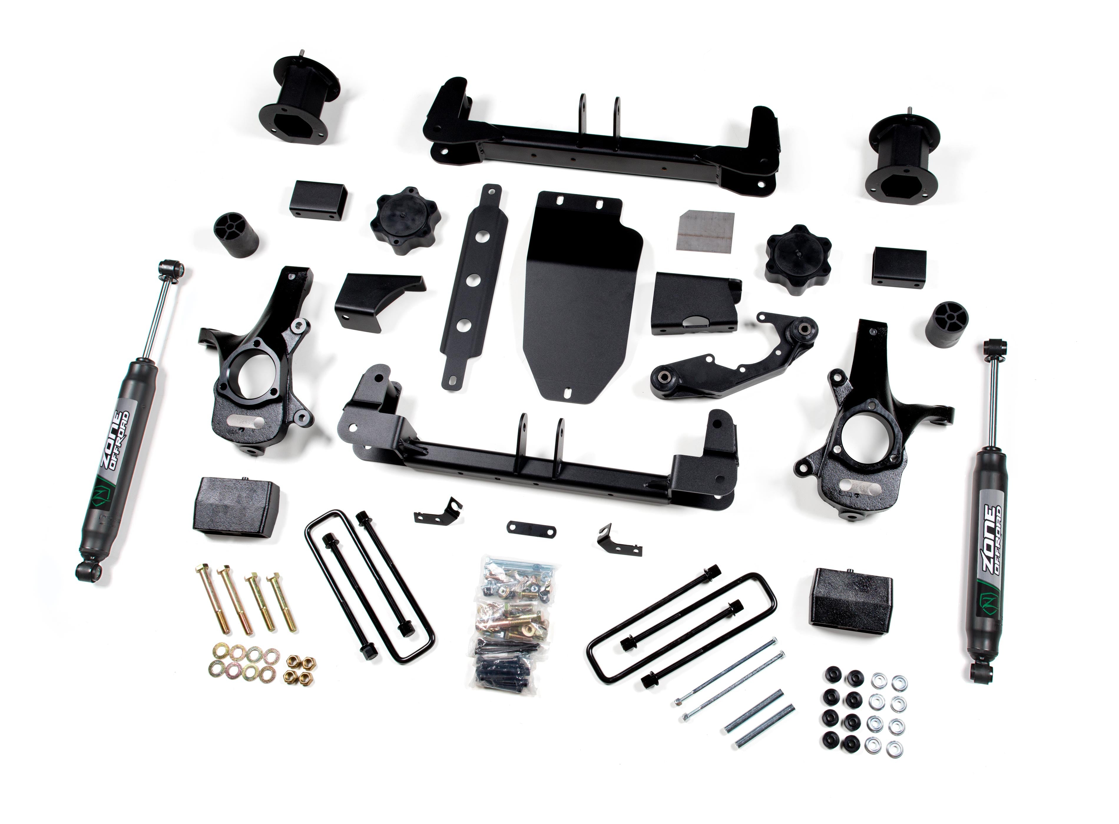 2014-18 Silverado/Sierra 1500 4wd 4.5 inch Suspension Lift kit, with Cast Steel arms, Nitro shocks