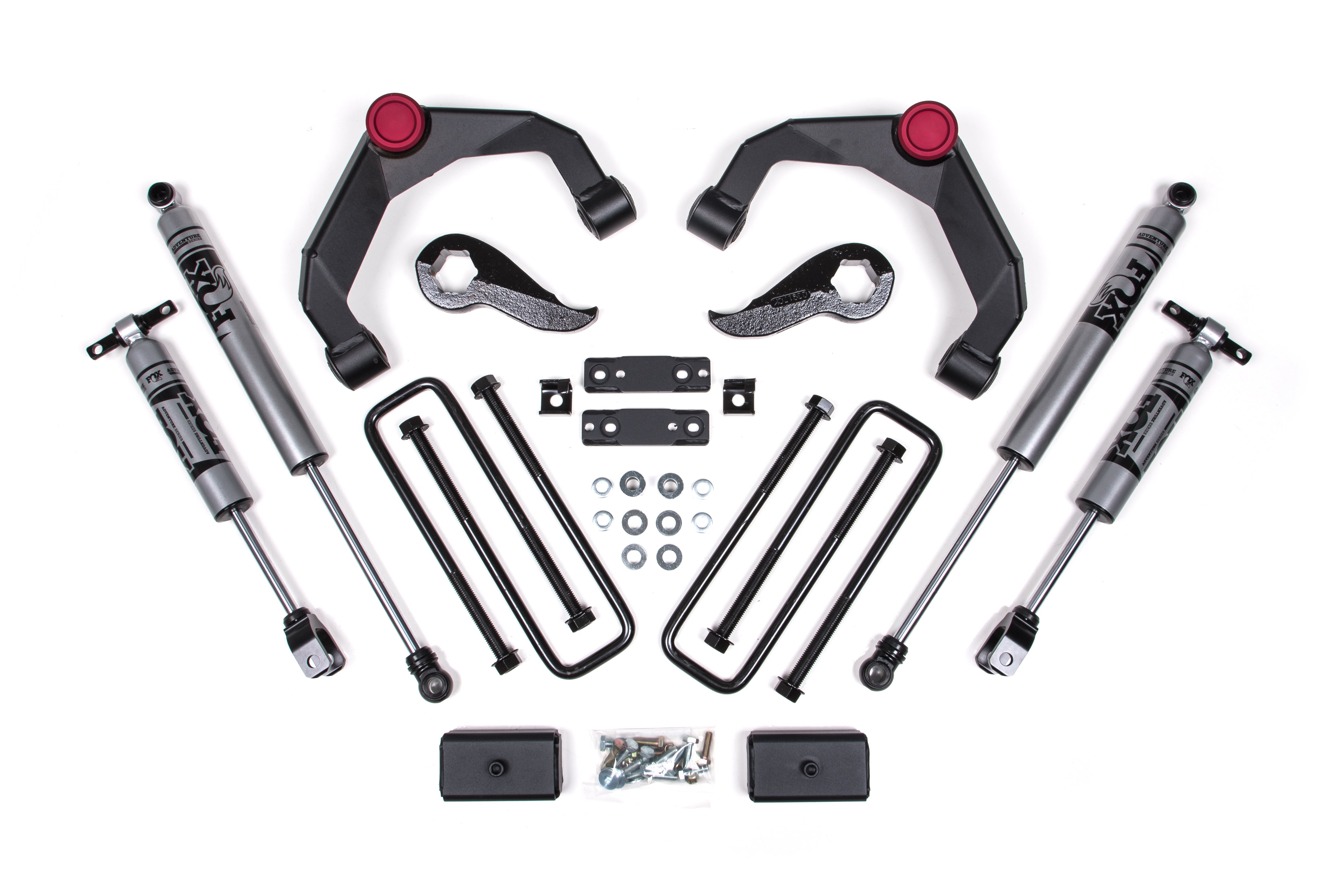 2020-24 Silverado/Sierra 2500/3500 3 inch Adventure Series lift w/o Overloads , Fox Shocks