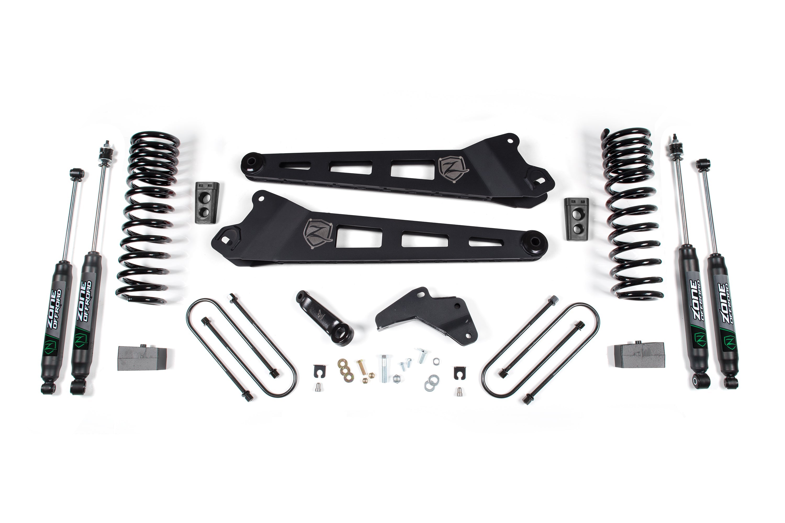 2013-18 Ram 3500 4.5 diesel, Replacement Radius Arm lift Kit, Diesel, Nitro shocks