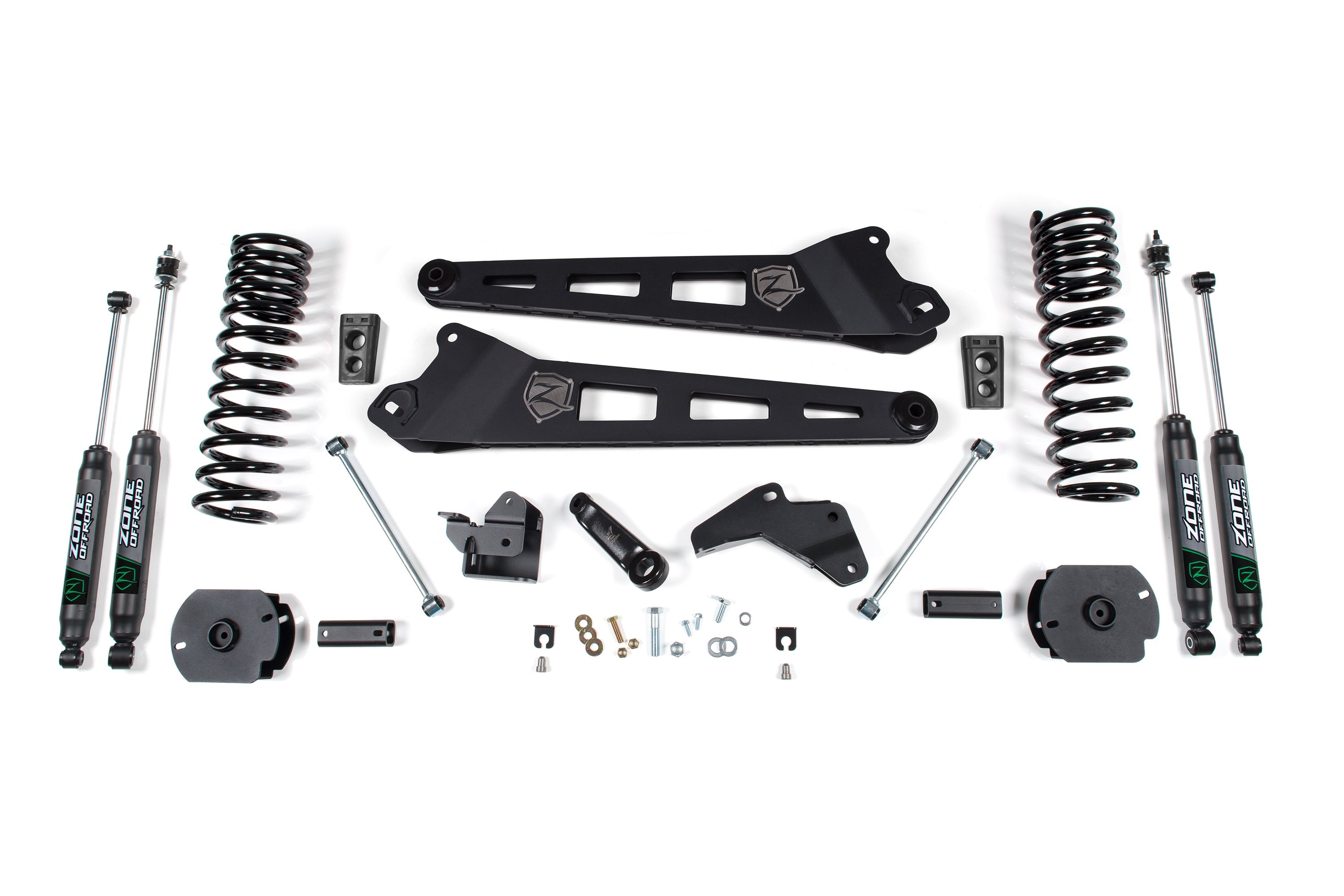 2014-18 Ram 2500 4.5in Replacement Radius Arm lift Kit - Diesel, Nitro shocks