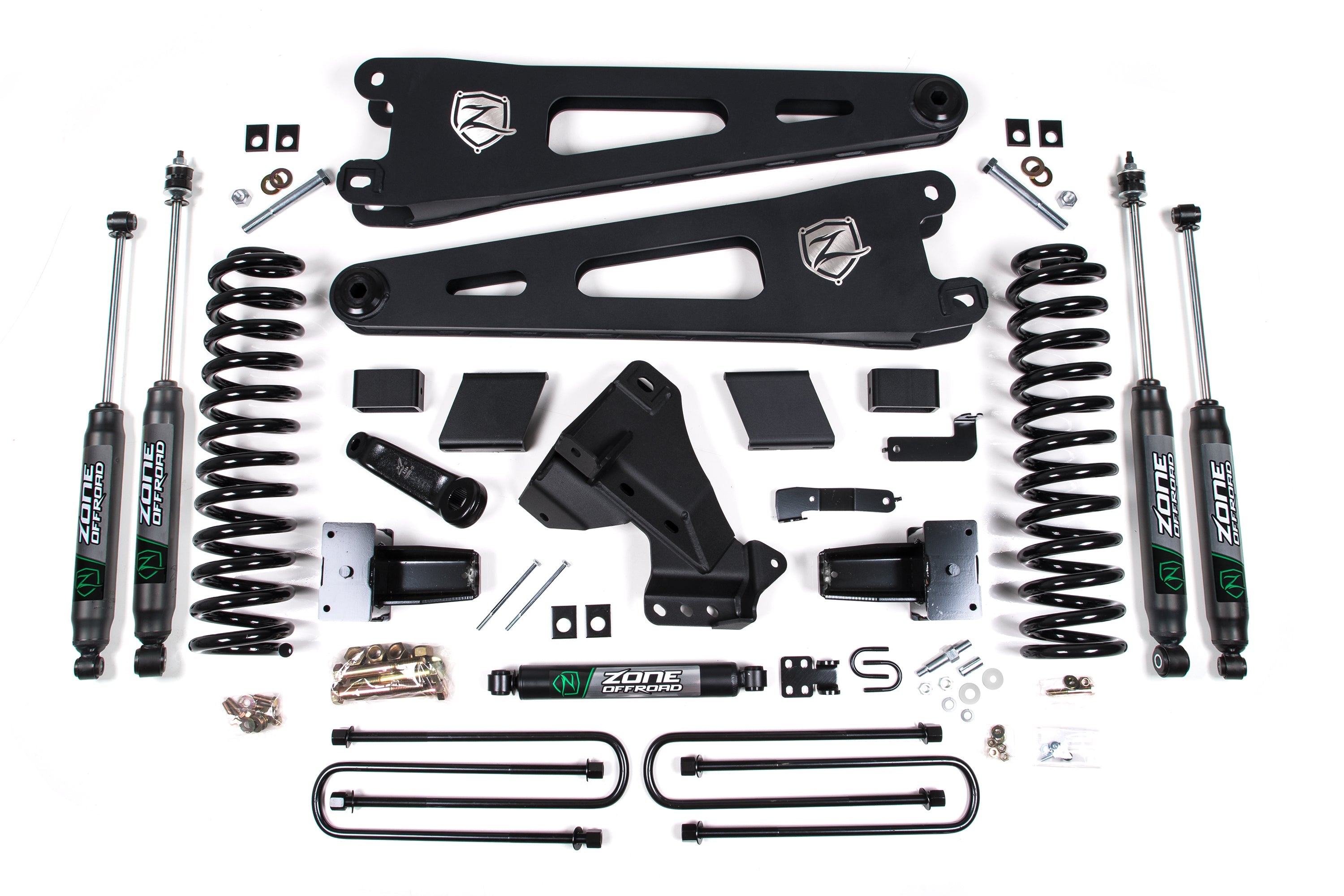 2020-22 F250/F350 4in Radius Arm Suspension Lift kit- NX2 Shocks- GAS
