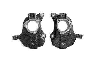 2014-18 Silverado/Sierra 4wd 1500, 2016-18 2wd, 2015-20 SUV Lowering Spindles 2 inch Drop, with alum or stamped steel control arms only