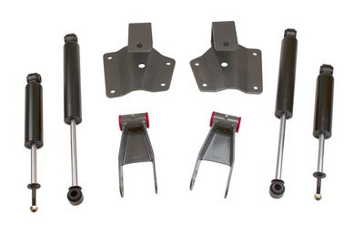 1999-06 Chevrolet Silverado 1500 2wd Rear Lowering Box Kit - 4 inch Drop Height, includes front and rear shocks
