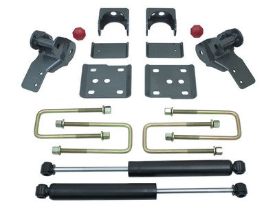 2015-23 F150 2wd/4wd 4 inch Rear Lowering Box Kit with shocks