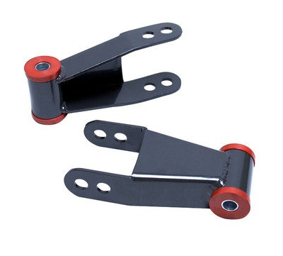 Multi-fit Rear Lowering Shackles - 1.5 or 2 inch Drop Height