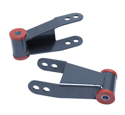 1973-87 Chevrolet C10 2Wd Rear Lowering Shackles - 2 inch Drop Height
