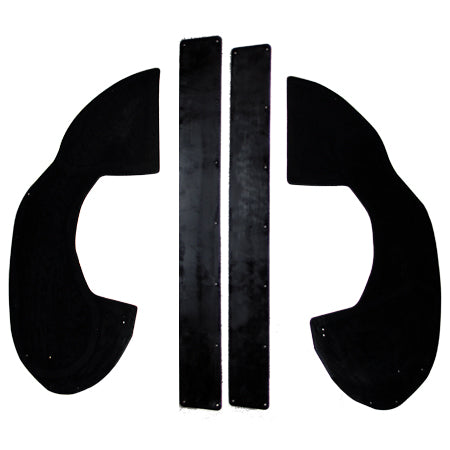 2014-19 Dodge Ram 2500 Gap Guards. Fits gasoline and diesel model trucks with 2WD & 4WD with rear coil spring Only.