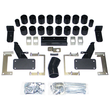 The most complete 3-inch Body Lift Kit for 2011-2014 F150 pickups. Fits 2WD and 4WD models with EcoBoost Motor Only.