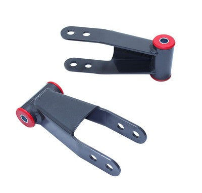 2019-24 Silverado/Sierra 1500 2 inch lowering shackles, 2002-08 Ram 1500 2 inch lift shackles