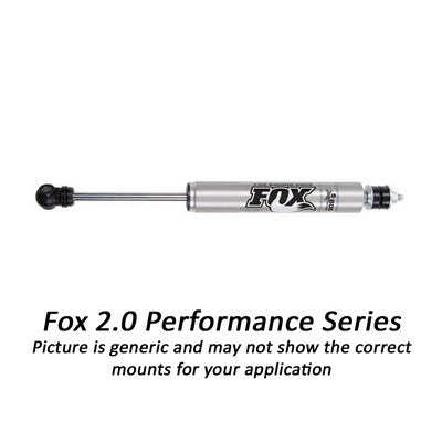2020-22 GM 2500/3500 w/1-3 inch lift front Fox 2.0 shock, 18.91 x 13.28 BP/Clevis