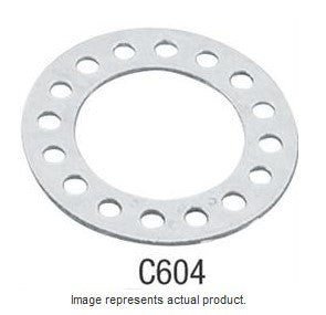 Wheel Spacer; 8 bolt, 1/4 Inch Thick; Aluminum; Single