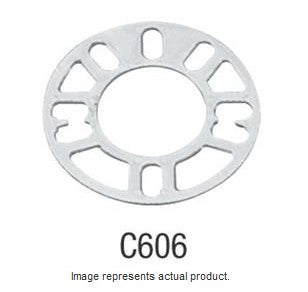 Wheel Spacer; 4 or 5 bolt, 1/4 Inch Thick; Aluminum; Single