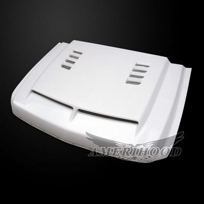 2007-10 Silverado 2500/3500 Type-E Style Functional Ram Air Hood