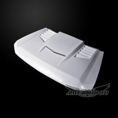 2020-24 Silverado 2500/3500 VIP Style Functional Heat Extractor Ram Air Hood