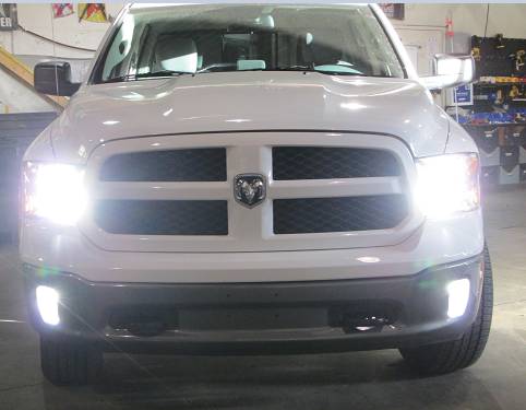 2002-05 Dodge Ram 1500, 2003-05 Dodge Ram 2500/3500, 9007 LED conversion interface kit.