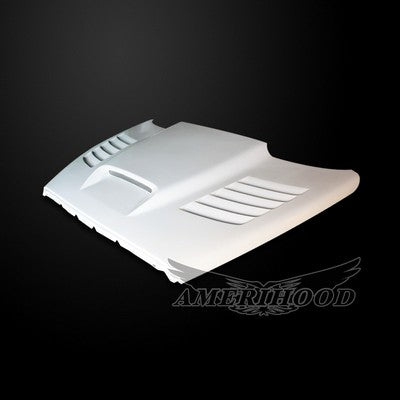 2002-08 Ram 1500, 2003-09 Ram 2500/3500 SSK Style Functional Extractor Ram Air Style Hood