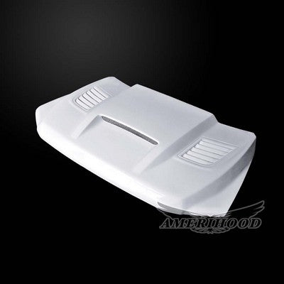 2020-24 Sierra 2500/3500 SSK Style Functional Heat Extractor Ram Air Hood