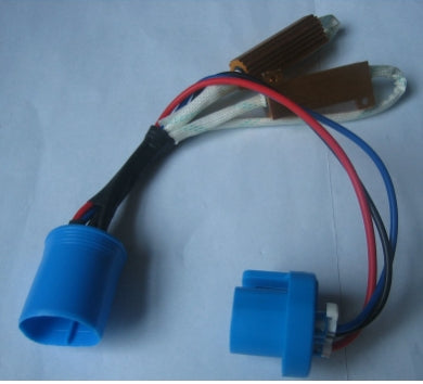 9004/7 harness with 2 resistors built in. 8 ohm