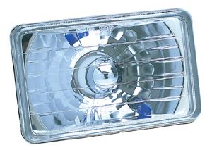 4 X 6 Rectangular, Diamond cut Conversion Headlight (4656/4651)