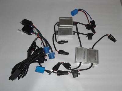 2002-05 Dodge Ram vehicle specific HID Headlight upgrade kit, High and Low Beams including interface kit.