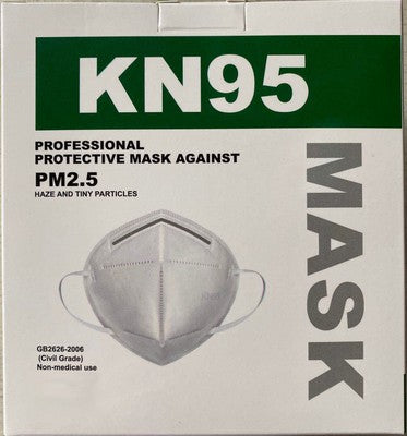 N95 face mask, 5 pack, Meets or exceeds KN95 Specifications