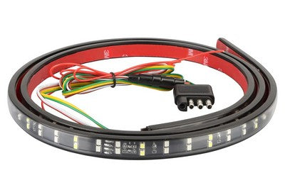 Tailgate light bar, flexible, 60 Inch 2-Row with brake, signal, park and white reverse lights