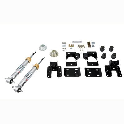 2015-20 F150 2wd/4wd short box 0-2 inch front, 4 inch rear lowering ki ...