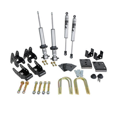 2015-26 F150 2wd/4wd StreetGrip Suspension Lowering System, up to 3 inch front, up to 5.5 inch rear