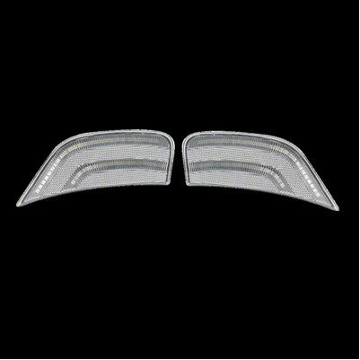 2021-24 Tahoe/Suburban/Yukon/Escalade LED Front Fender Lens w WHITE LEDs - Clear Lens