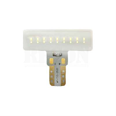 194/168 T-10 High-Power 3-Watt LED Bulb 1pc ONLY, AMBER (6 LEDs on Each Bulb)