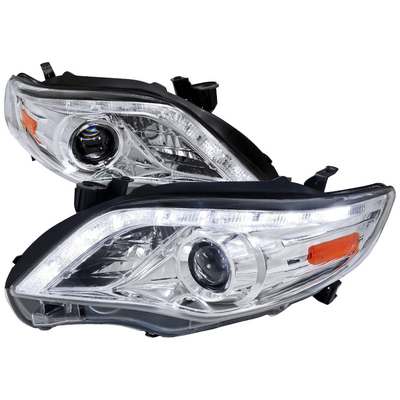 2011-13 Toyota Corolla LED Projector Headlights, Chrome